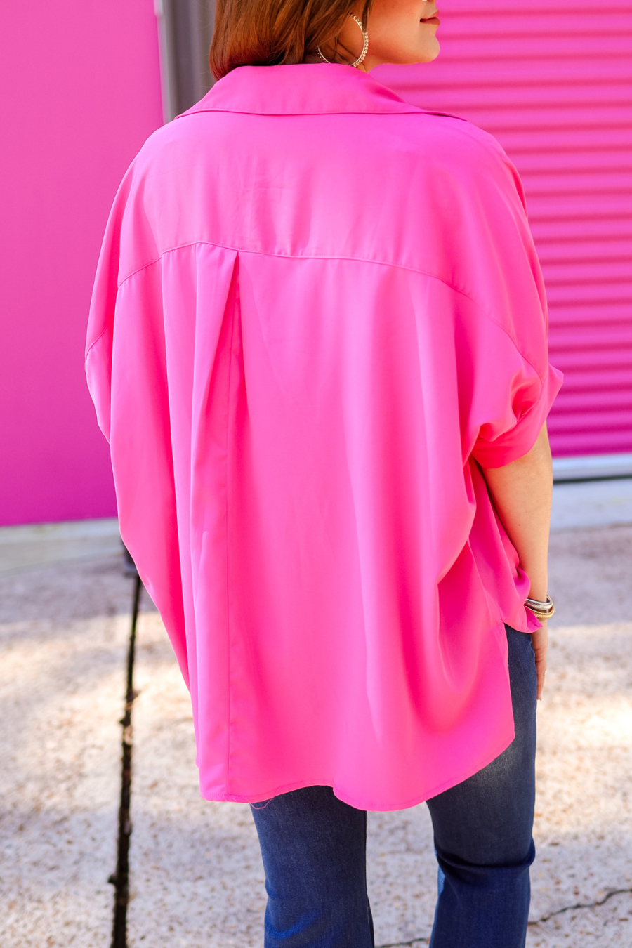 Jess Lea - Wholesale Button Down Shirt - Women's - Oakley Oversized Top2