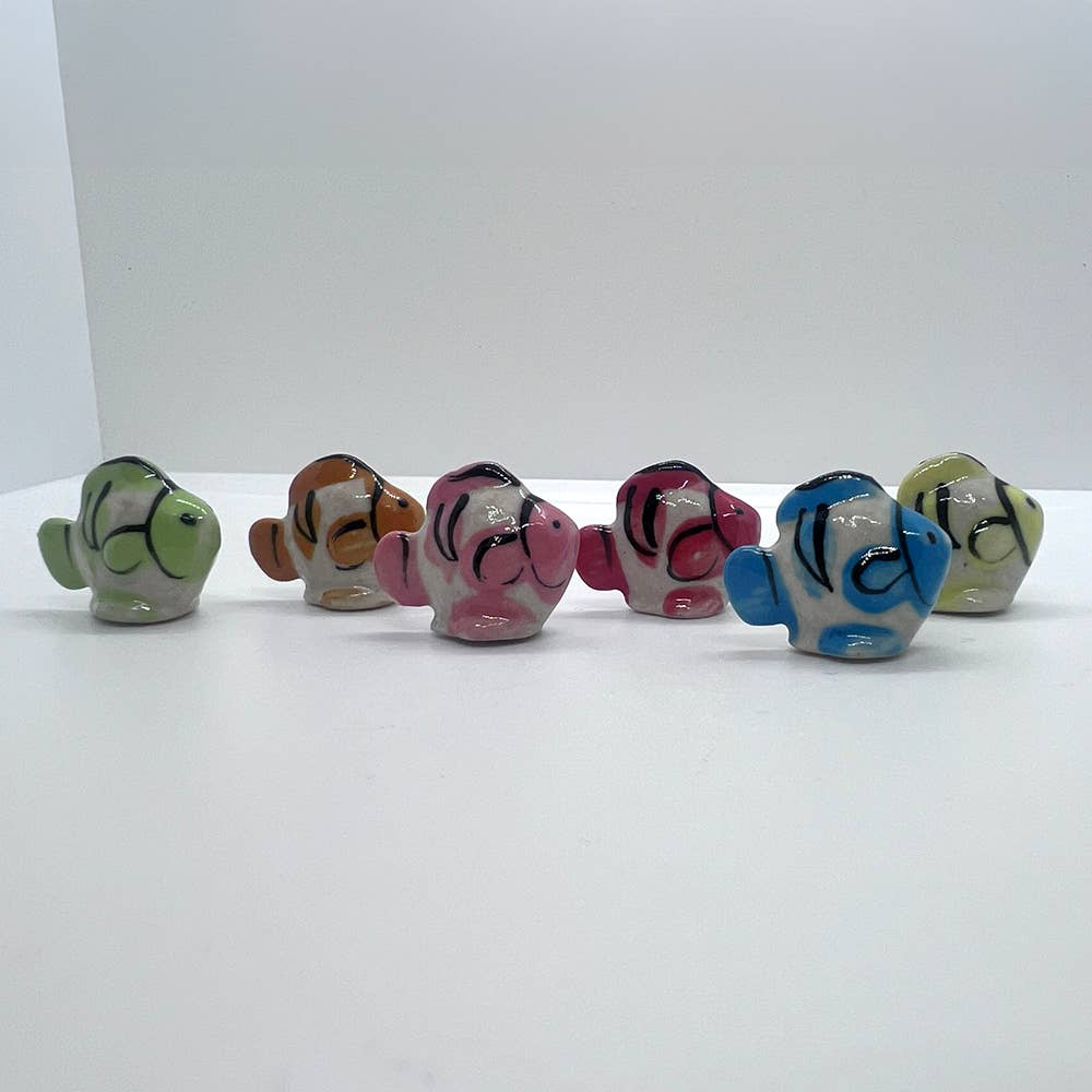 VIE - Wholesale Decorative Figurine - Mini Ceramic Figurine, Assorted Colour, Approx. 2cm64