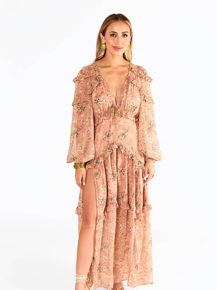 Pia Adrift Maxi Dress for wholesale by BuddyLove