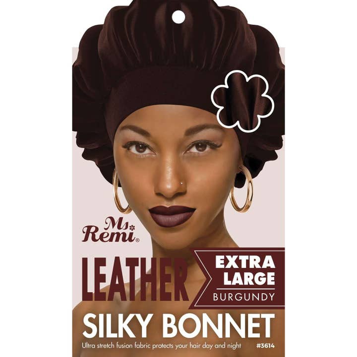 Bonnet soyeux en cuir Ms. Remi XL Asst Color pour la vente par Annie International, Inc.