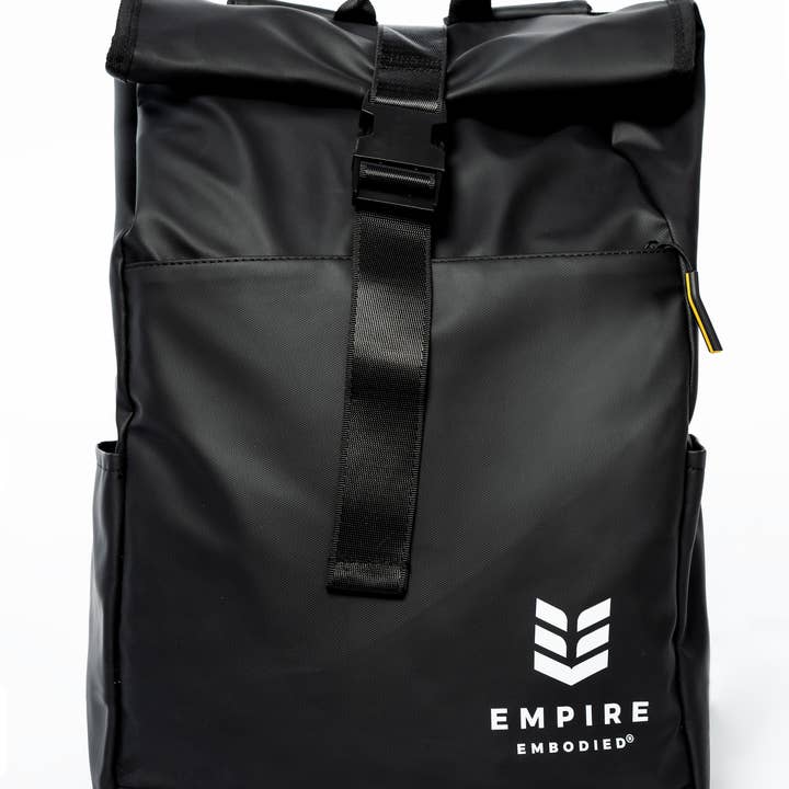 Empire Embodied - Venta al por mayor Mochila - Unisex - Mochila Athlete's Companion con cierre rolltop negra