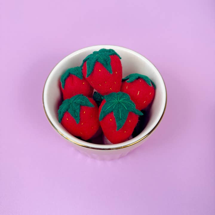 Felt Strawberry and other Purchase Wholesale felt fabric. Free Returns & Net 60 Terms on Faire trending on Faire.