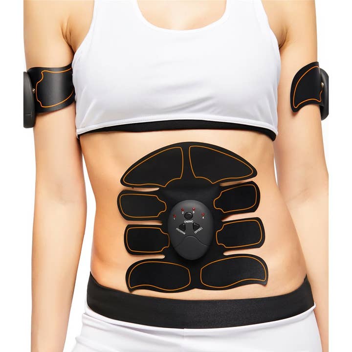 Black Orange Muscular Electrostimulator for wholesale on Faire0