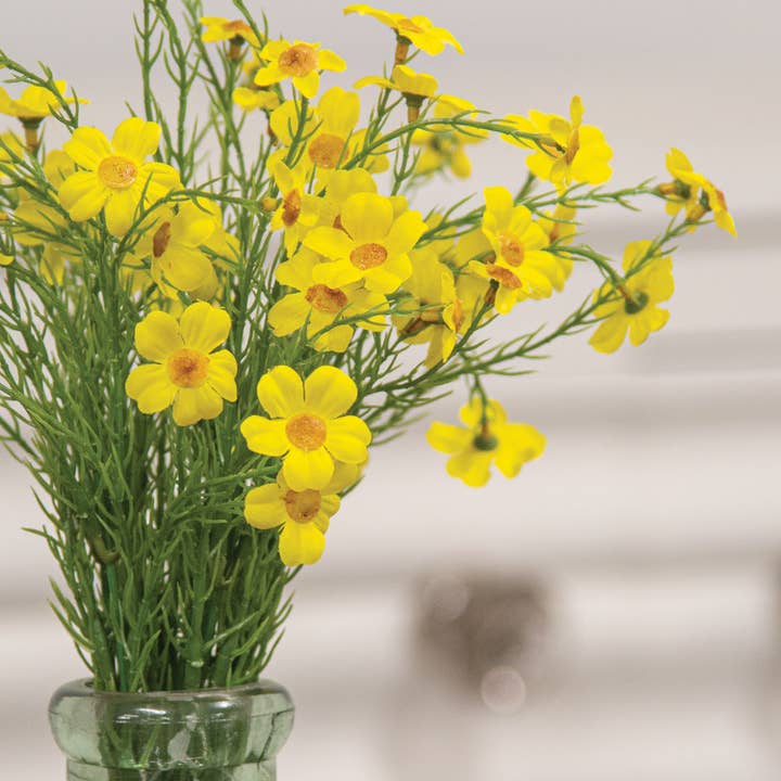 Saybrook Lane - Wholesale Artificial Flowers - Buttercup & Dill Bush - 15"2