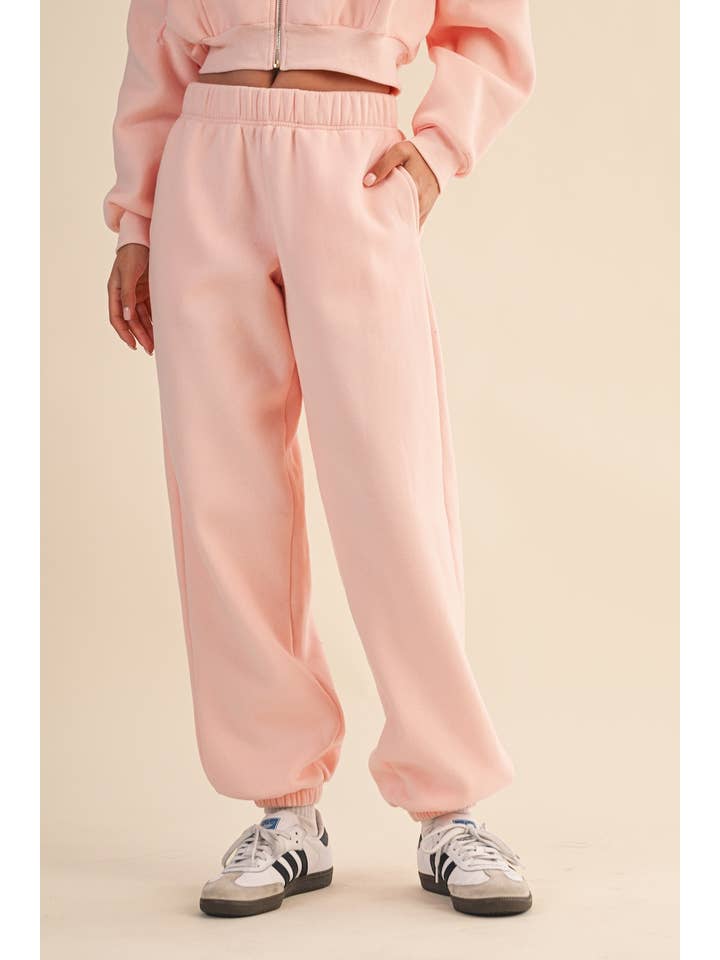 KIMBERLY C – wholesale Athletic sweatpants/jogging bottoms – Women's – Core Cozy Fleece Sweatpants1