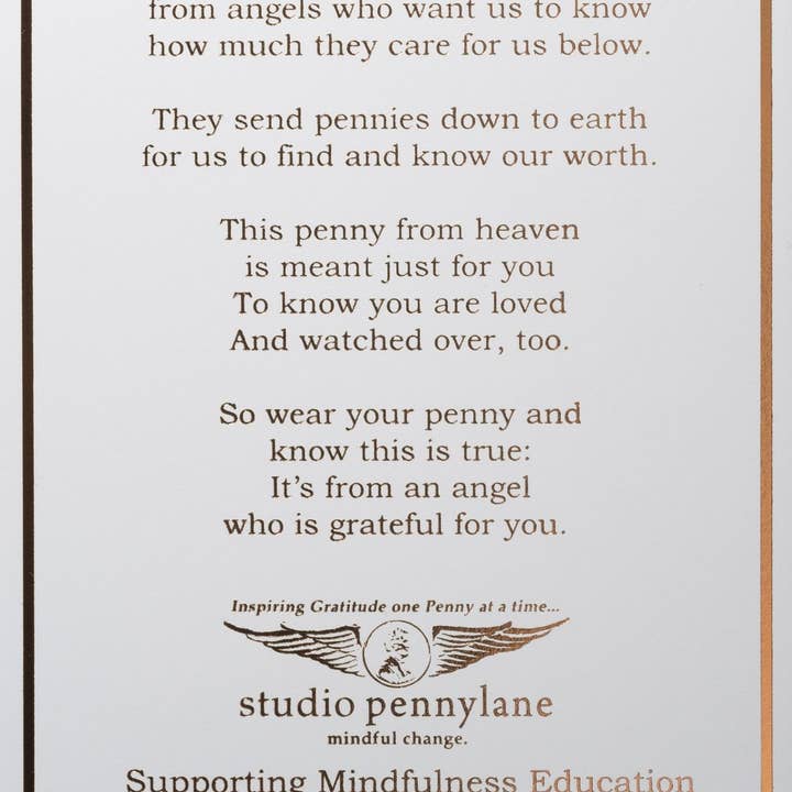 Studio Penny Lane - Wholesale Pendant/Charm Necklace - Petite Penny From Heaven Necklace with Dove Charm