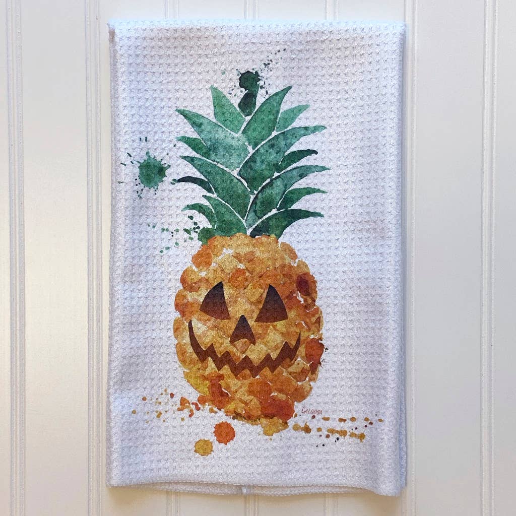 Caloosa WaterWear - Wholesale Tea Towel - Caloosa Halloween Microfiber Dish Towels2