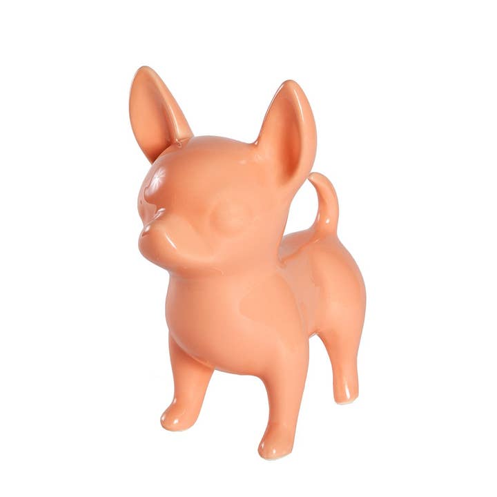 NAYOTHECORGI – Großhandel Dekofigur – Stehende Chihuahua-Keramikstatue7