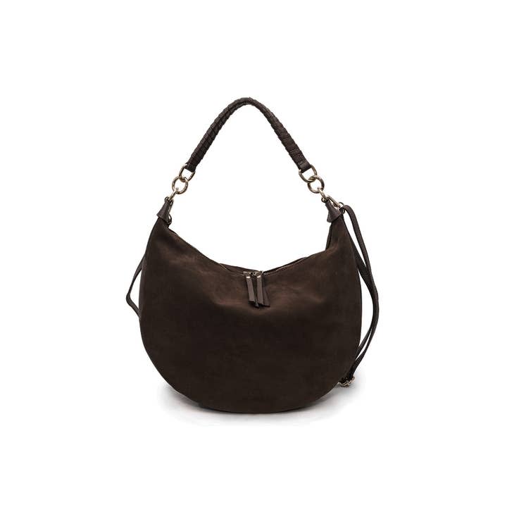 Cherry Paris - Wholesale Shoulder Bag - Women's - NADINE SUEDE Bag - 41657