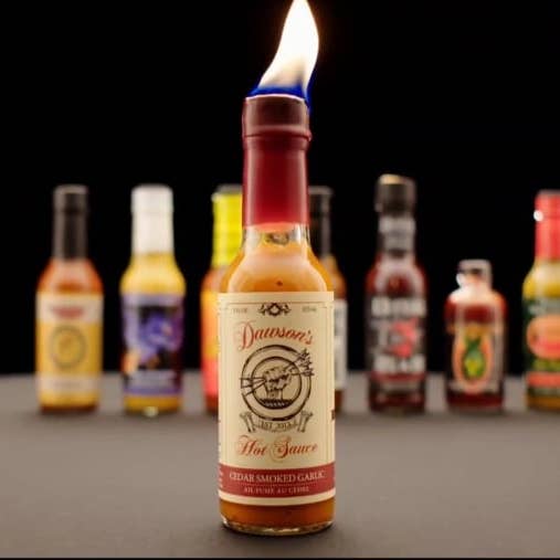 Dawson's Hot Sauce - Wholesale Hot Sauce - Cedar Smoked Garlic - Hot Ones Season 17 - Sauce #22