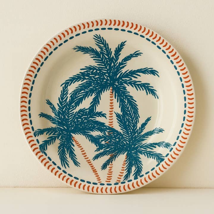 TROPIQUE deep plate 20.5cm in stoneware for wholesale by Novastyl