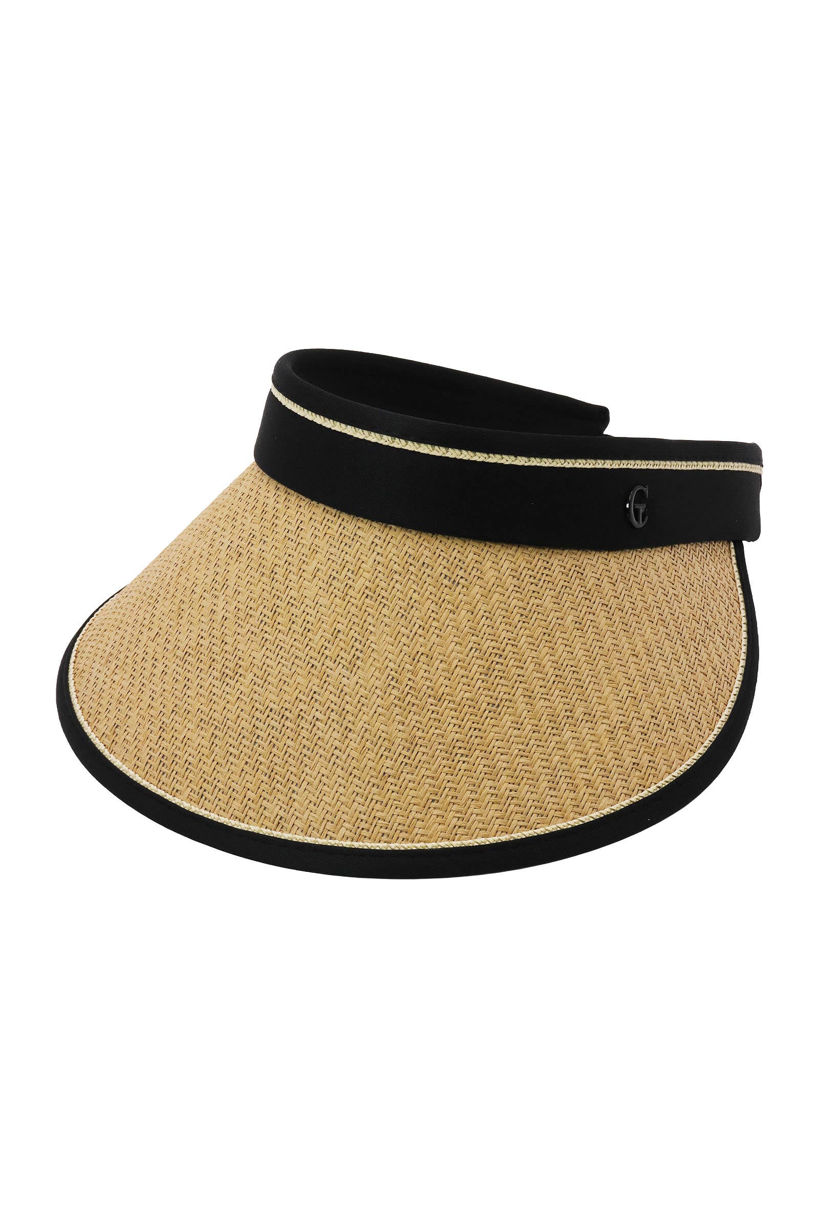 ASSORTED Pack And Go Paper Straw Roll-up Sun Visor for wholesale on Faire3