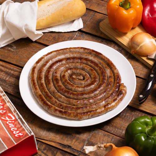 Esposito's Sausage - Wholesale Sausage - 5lb Italian Sausage Stuffed with Peppers & Onions