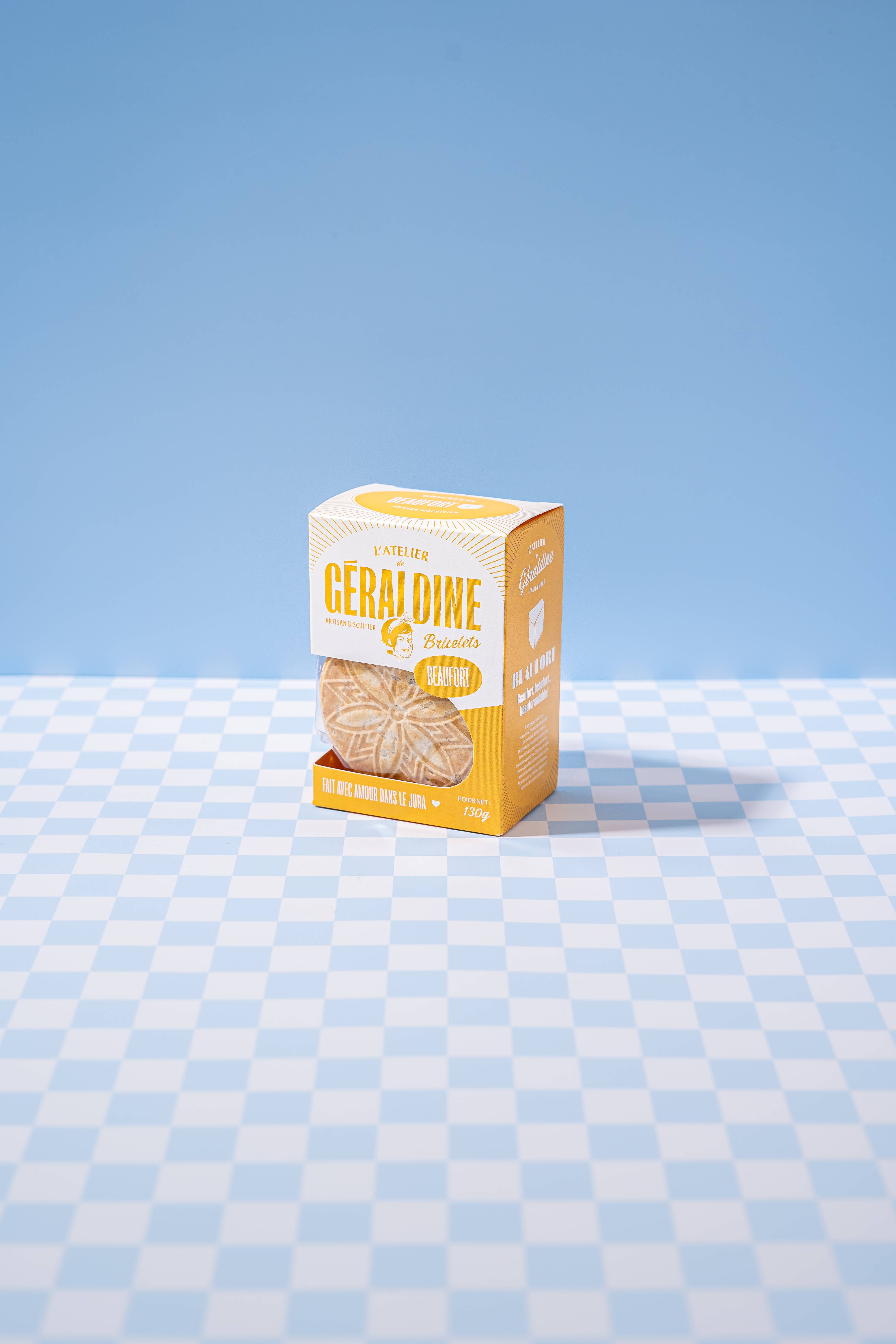 ATELIER DE GERALDINE – Großhandel Cookie – Beaufort Bricelets – herzhafte Aperitifkekse