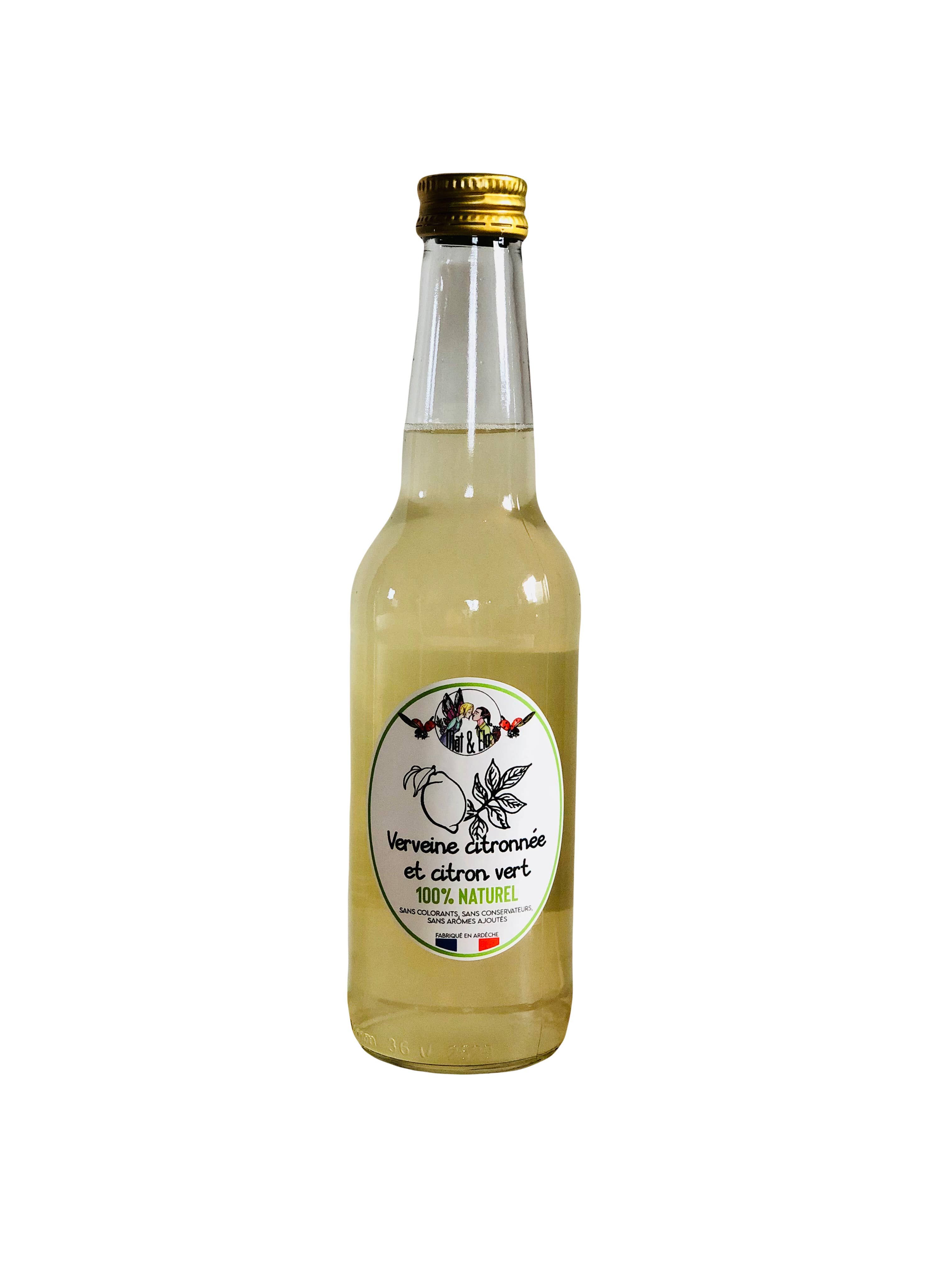 Mat & elo - Wholesale Non-Alcoholic Aperitif/Mocktail - 33 cl - “Verbena and lime” drink1