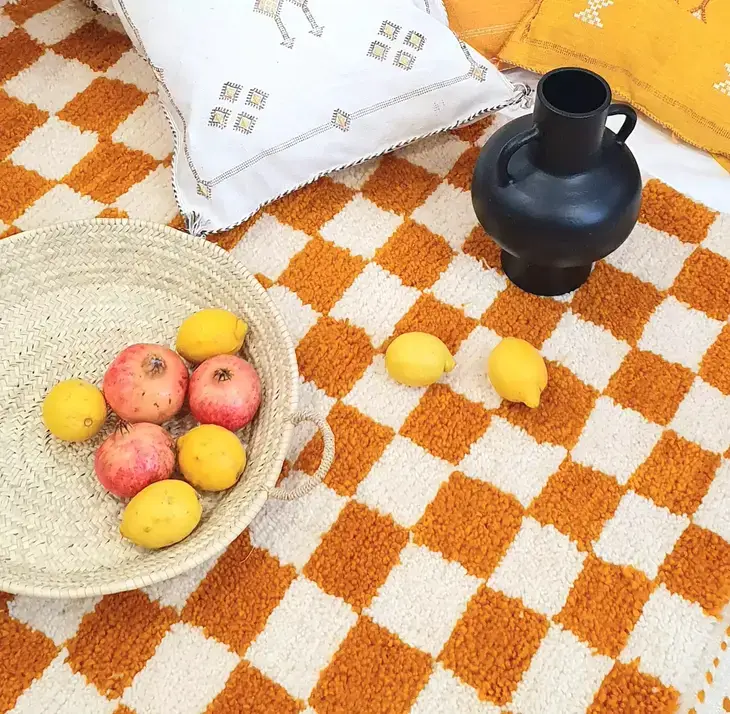 Melecraft – wholesale Decorative tray – Palm Leaf Trays - Moroccan Handmade Wicker Basket18