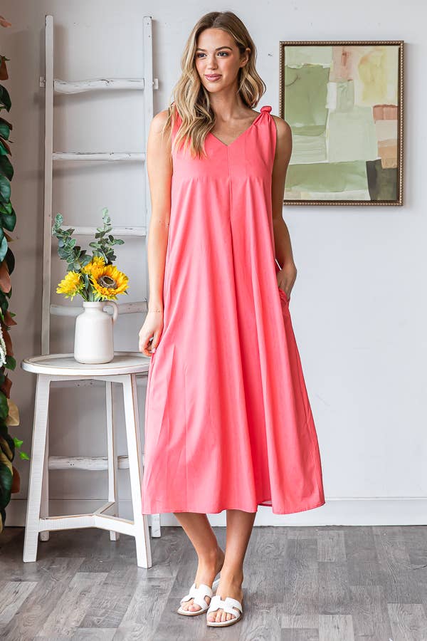 miroh - Wholesale Dress - Women's - KNOT DRESS MIDI DRESS 15