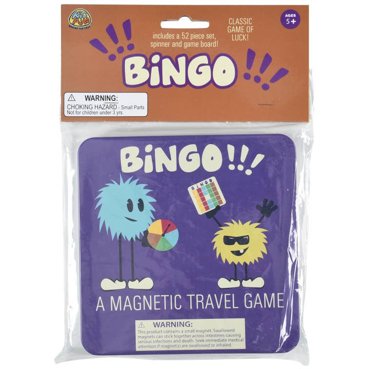 US Toy Company - Wholesale Board Game - Magnetic Bingo 6-unit case pack