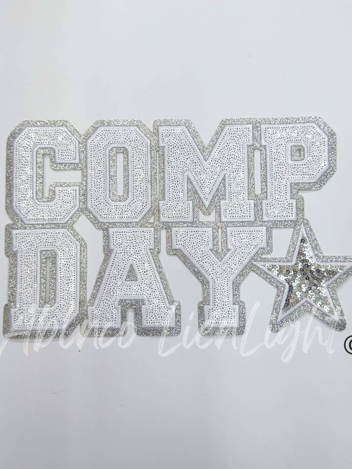 Comp Day Sequins Star Patch for wholesale by ABLNco