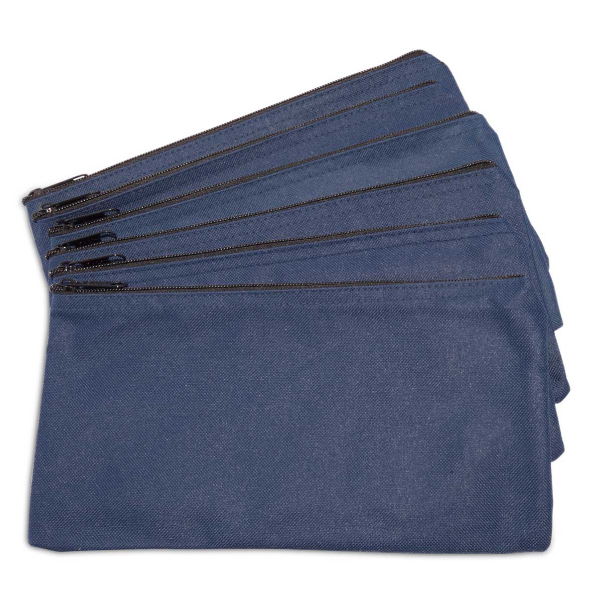 Dalix - Wholesale Pouch - Women's - DALIX Zipper Bank Deposit Money Bags Cash Coin Pouch 6 Pack24