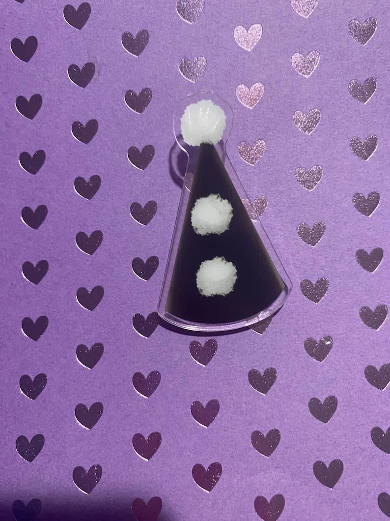 AstroManatee Shop - Wholesale Hair Clip - Women's - 3" Clown Hat Hair Clips // whimsical fashion accessory // clown aesthetic8