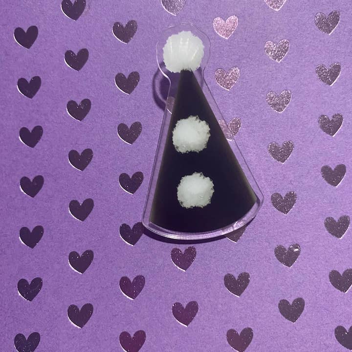 AstroManatee Shop - Wholesale Hair Clip - Women's - 3" Clown Hat Hair Clips // whimsical fashion accessory // clown aesthetic8