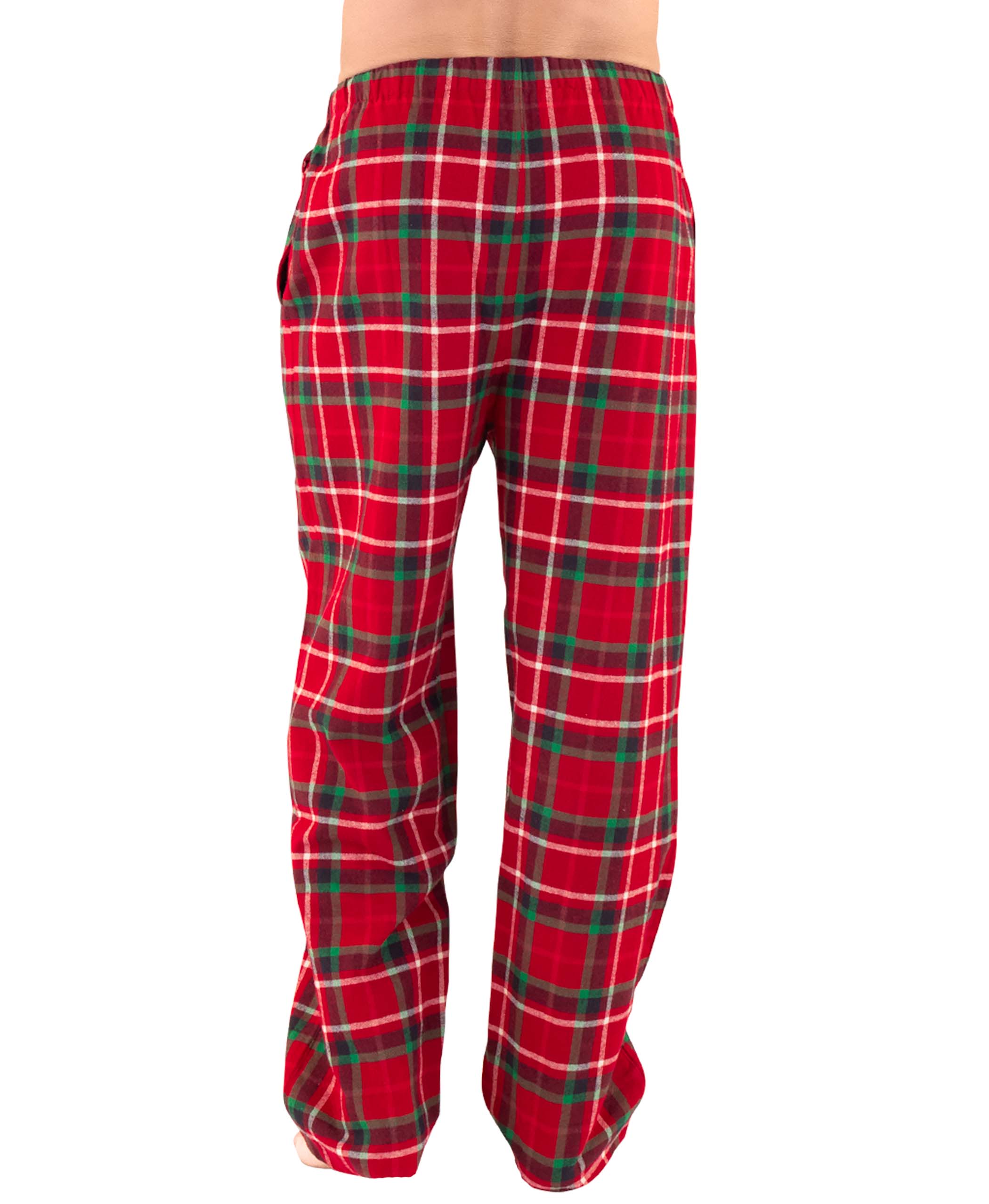 Lazy One - Wholesale Sleepwear Bottom - Men's - Christmas Plaid Men's PJ Pants3