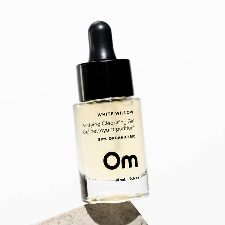 Mini White Willow Purifying Cleansing Gel for wholesale by Om Organics Skincare