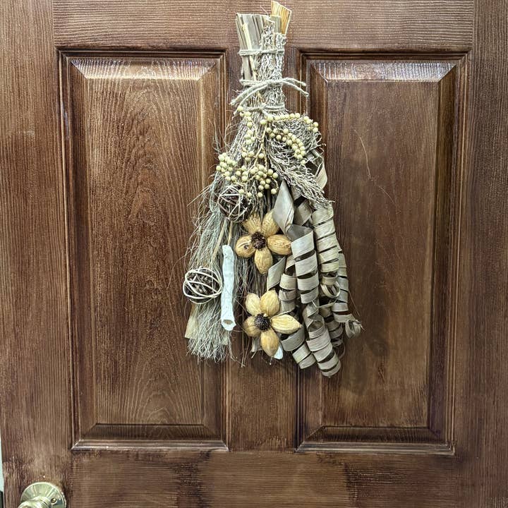 WORTH IMPORTS - Wholesale Dried/Pressed Flowers - 20" Mixed Pod Bunch1