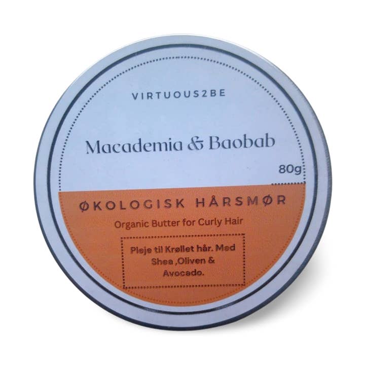 Macadamia & Baobab Haarbutter - Haarbutter für den Großhandel von Virtuous2be