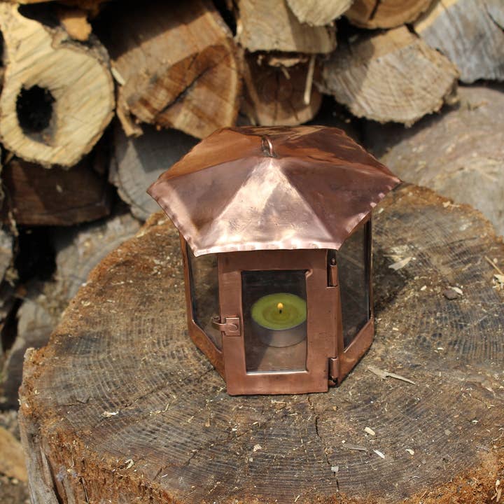 La Casa del rame - Wholesale Lantern - Lanterna di Rame – Interno o Esterno - Luce Romantica5