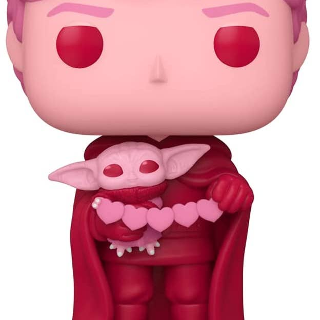Funko Pop! Star Wars: Valentinstag - Luke Skywalker & Grogu Vinylfigur für den Großhandel von Fundom