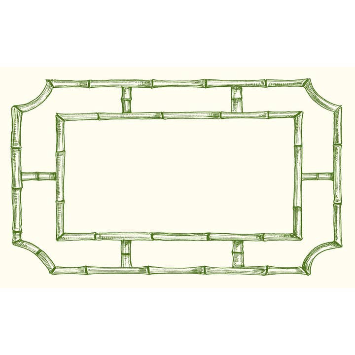 Bamboo Lattice Place Card for wholesale by Alexa Pulitzer