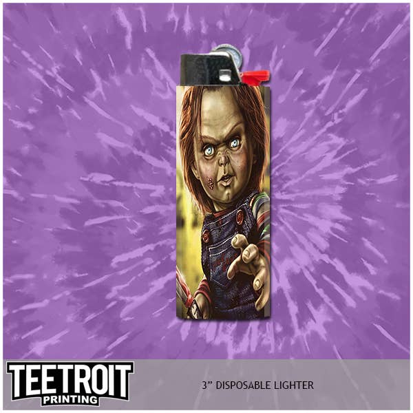 Teetroit Printing LLC - Wholesale Lighter - Horror Disposable Lighter4