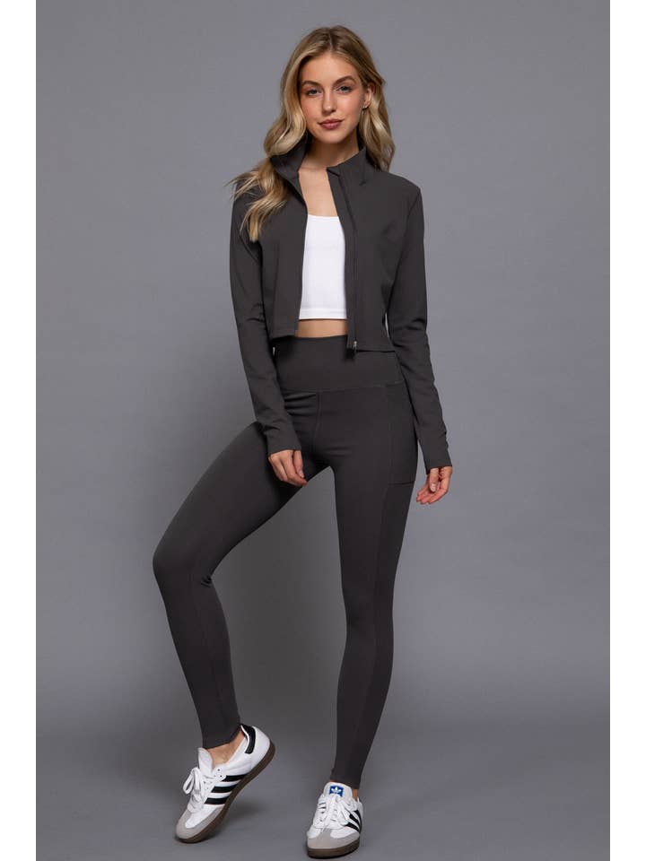 Active Basic | Active USA - Wholesale Athletic/Lounge Leggings - Women's - Waist Band Workout Leggings with Pocket31