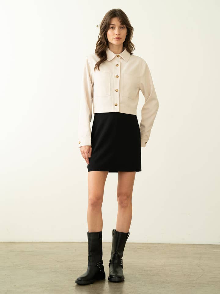 GIACCA CORTA ABBOTTONATA per la vendita all'ingrosso da parte di ELLE GREY