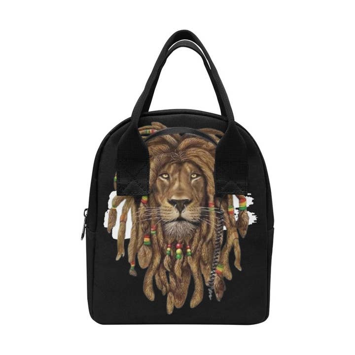 Borsa pranzo Rasta Lion per la vendita all'ingrosso da parte di Sincere Sentiments LLC