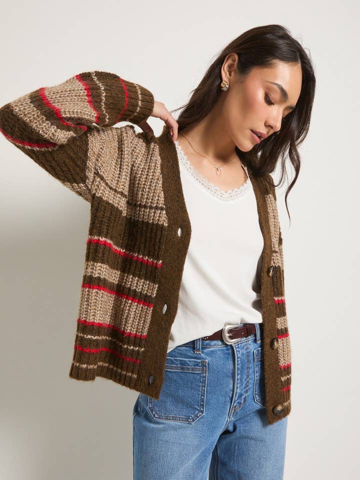 Crystal Canyon Cardigan for wholesale by Seventy Eight and Sunny (SEAS)