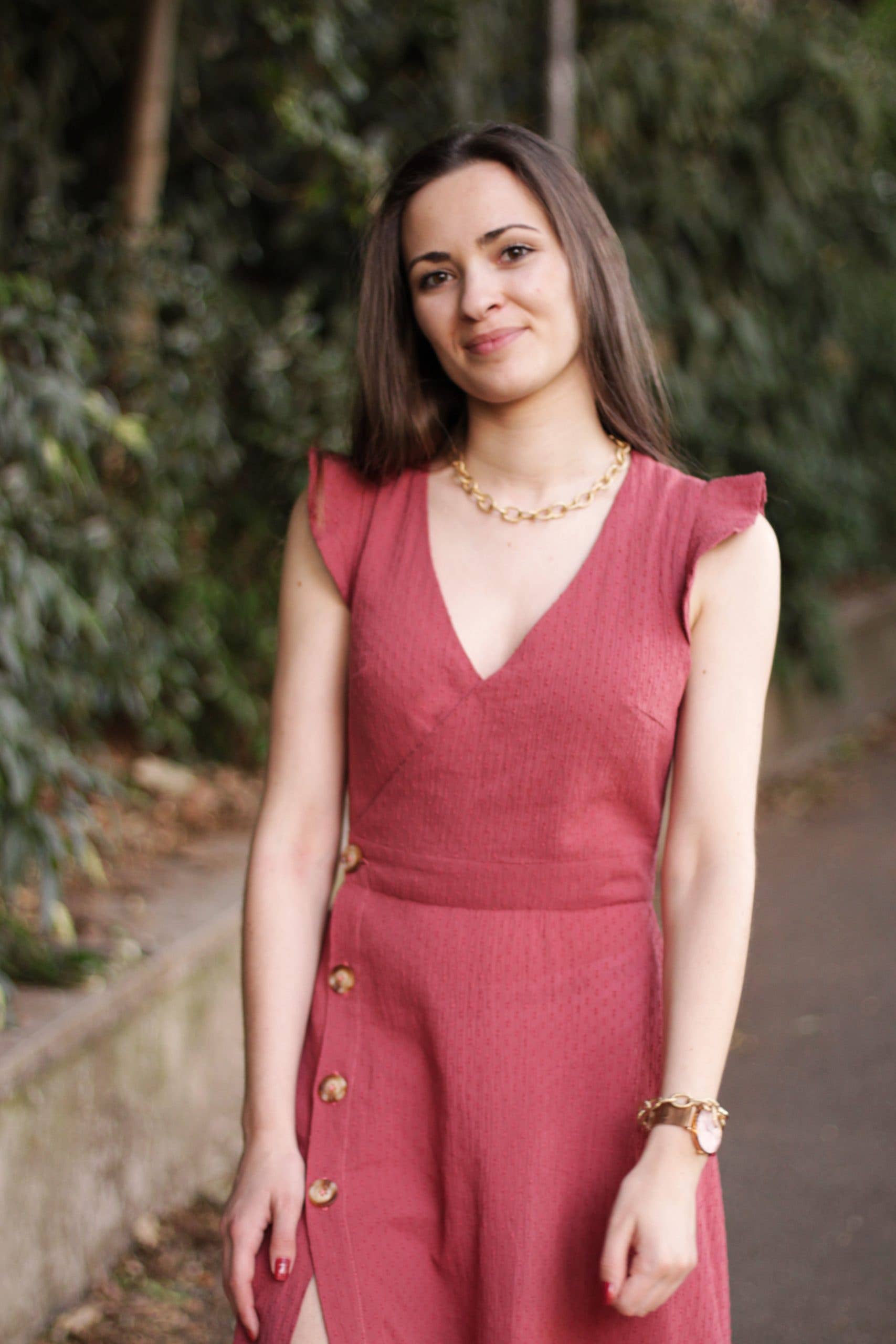 Cha' coud - Wholesale Craft Sewing Kit - Sewing pattern - Alix dress1