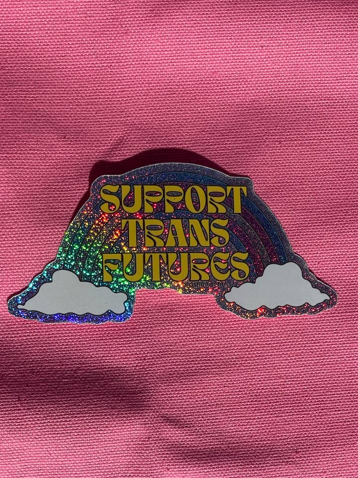 Adesivo - Sostieni Trans Futures per la vendita all'ingrosso da parte di Ash + Chess