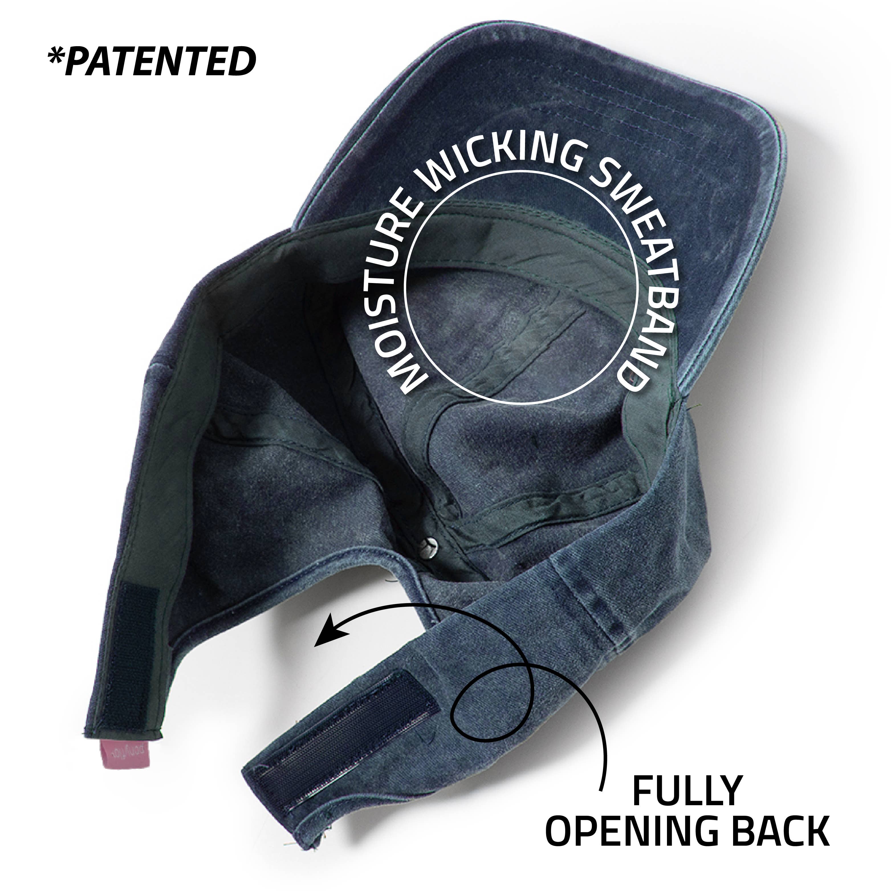 David And Young - Wholesale Baseball Cap - Women's - West Virginia University Logo Ponyflo Officially Licensed Collegiate Hat2