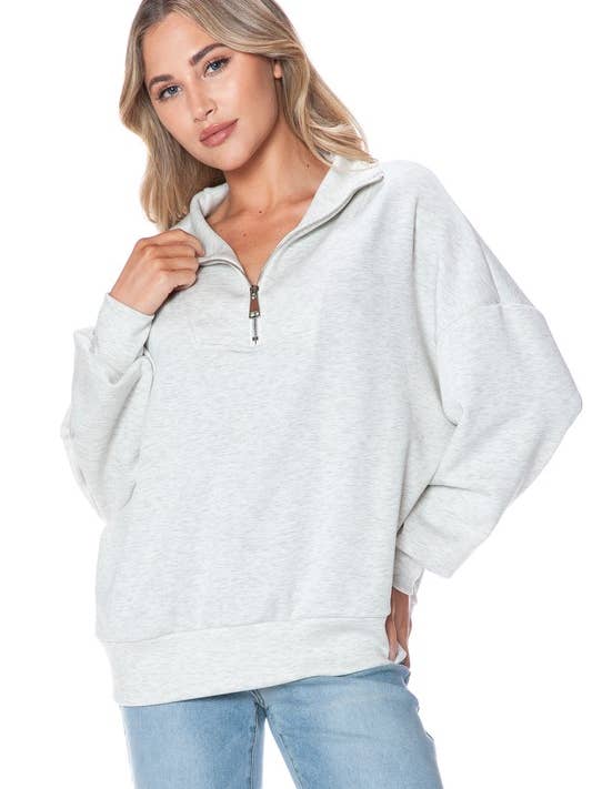 Scuba Sweater W/ Zipper
for wholesale by Ariella USA