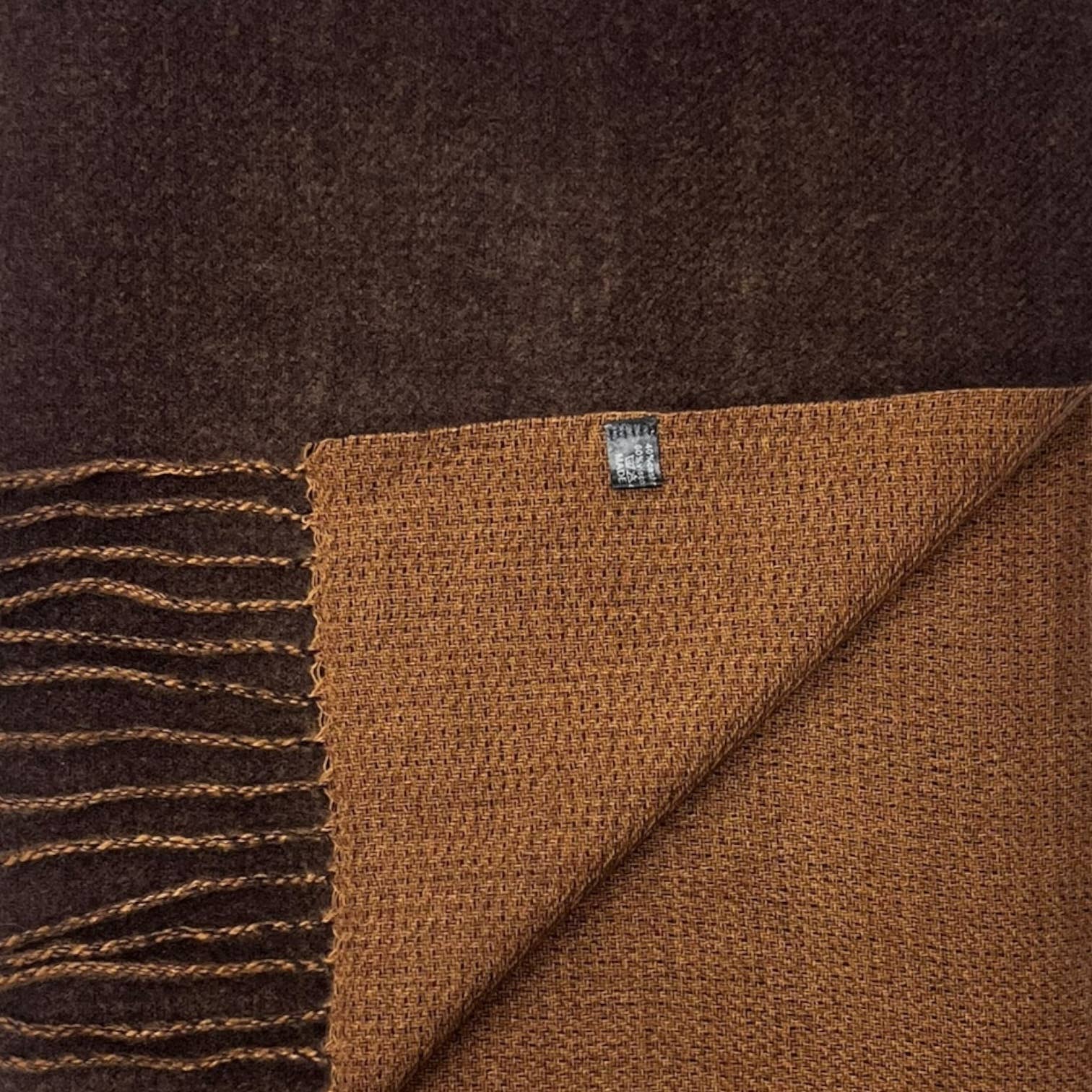 London Scarves - Vente Écharpe – femme - Écharpe réversible unie bicolore en mélange cachemire36