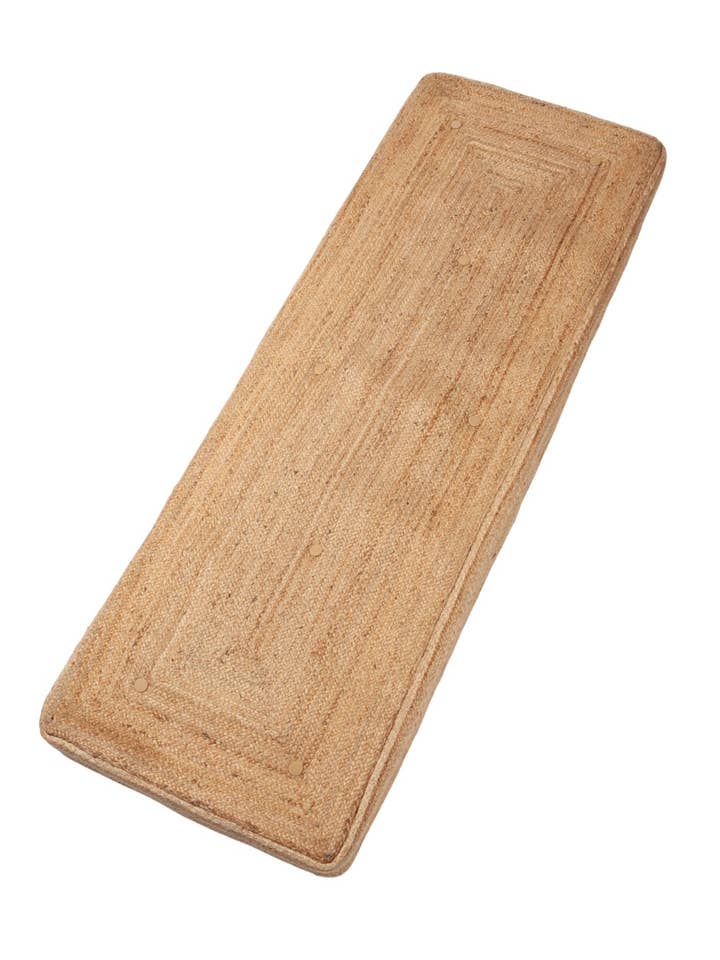 Jute headboard for double bed/ Bench seat. for wholesale by Intertrade s.a