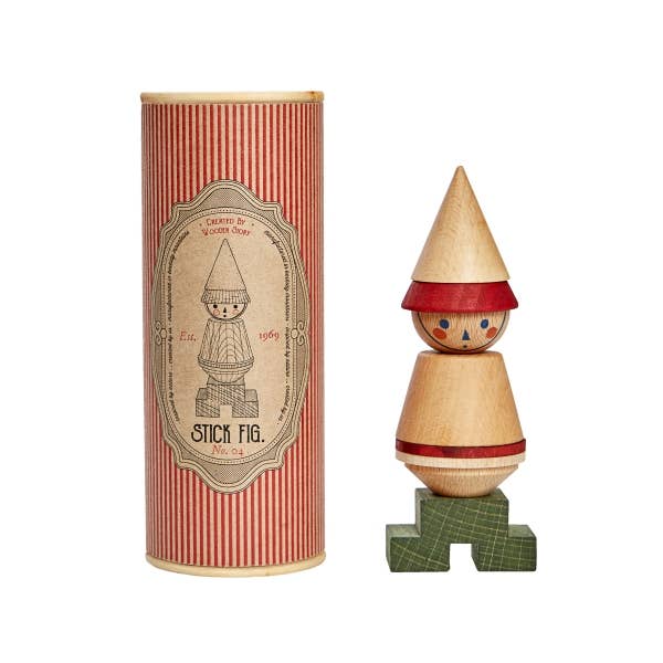 Wooden Story - Wholesale Wood Toy - Kids - Stacking toy Stick Fig. No.04