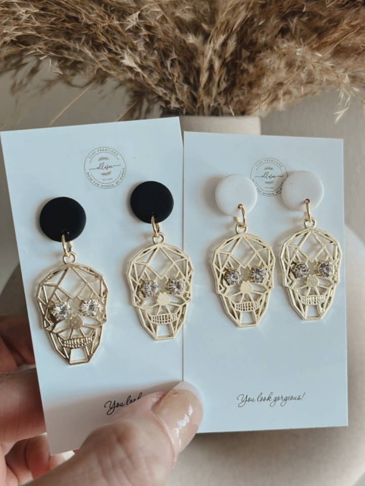 Pendentifs en forme de crâne pour la vente par ElleseeWomen