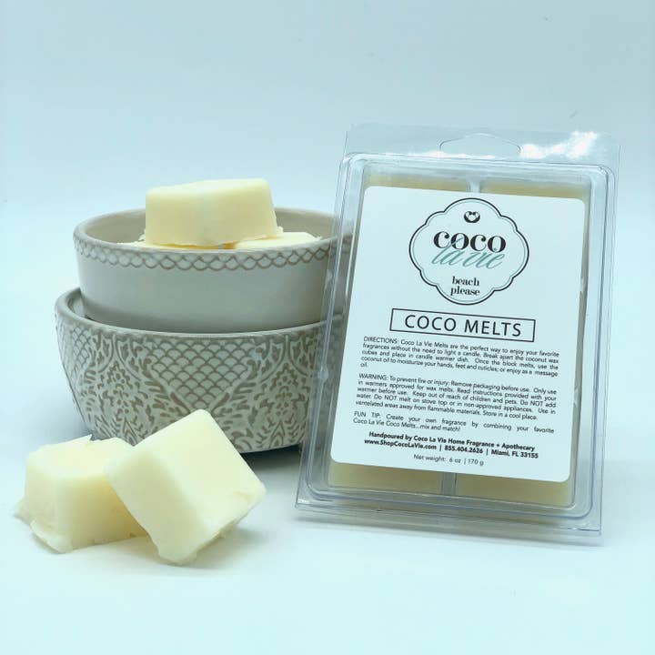 6 oz Coco Wax Melts for wholesale by Coco La Vie Home Fragrance + Apothecary
