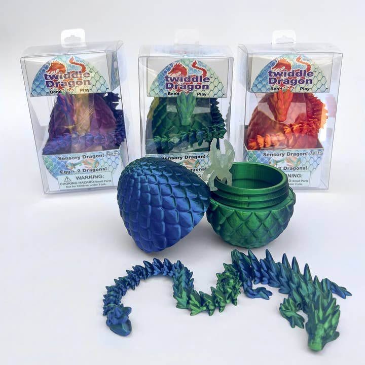 Zorbitz - Wholesale Fidget Toy - Kids - Zorbitz Twiddle Dragon Egg Assortment