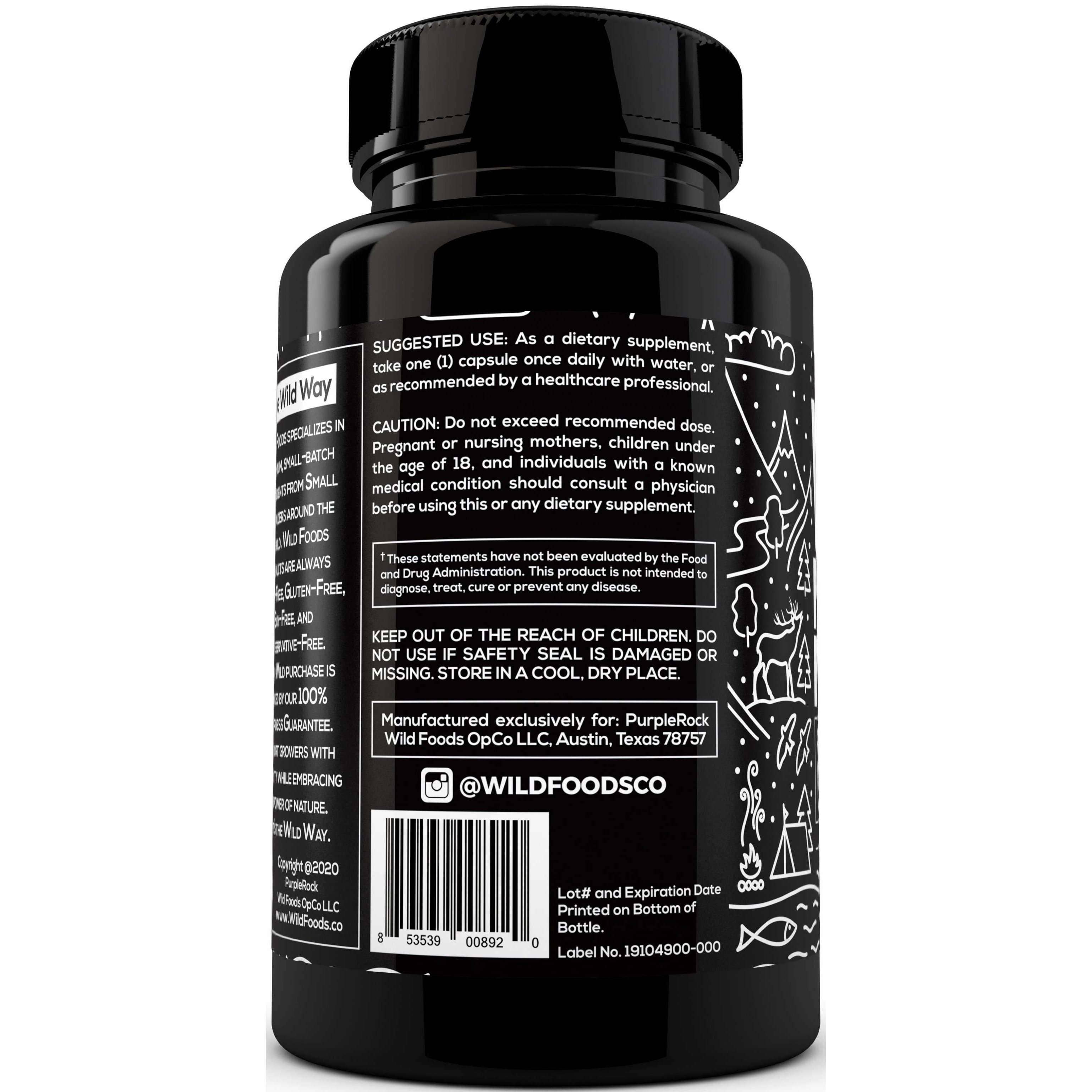 Wild Foods - Vente Supplément oral/vitamine - Vente en gros - Prébiotique & Probiotique Sauvage avec Digestif7