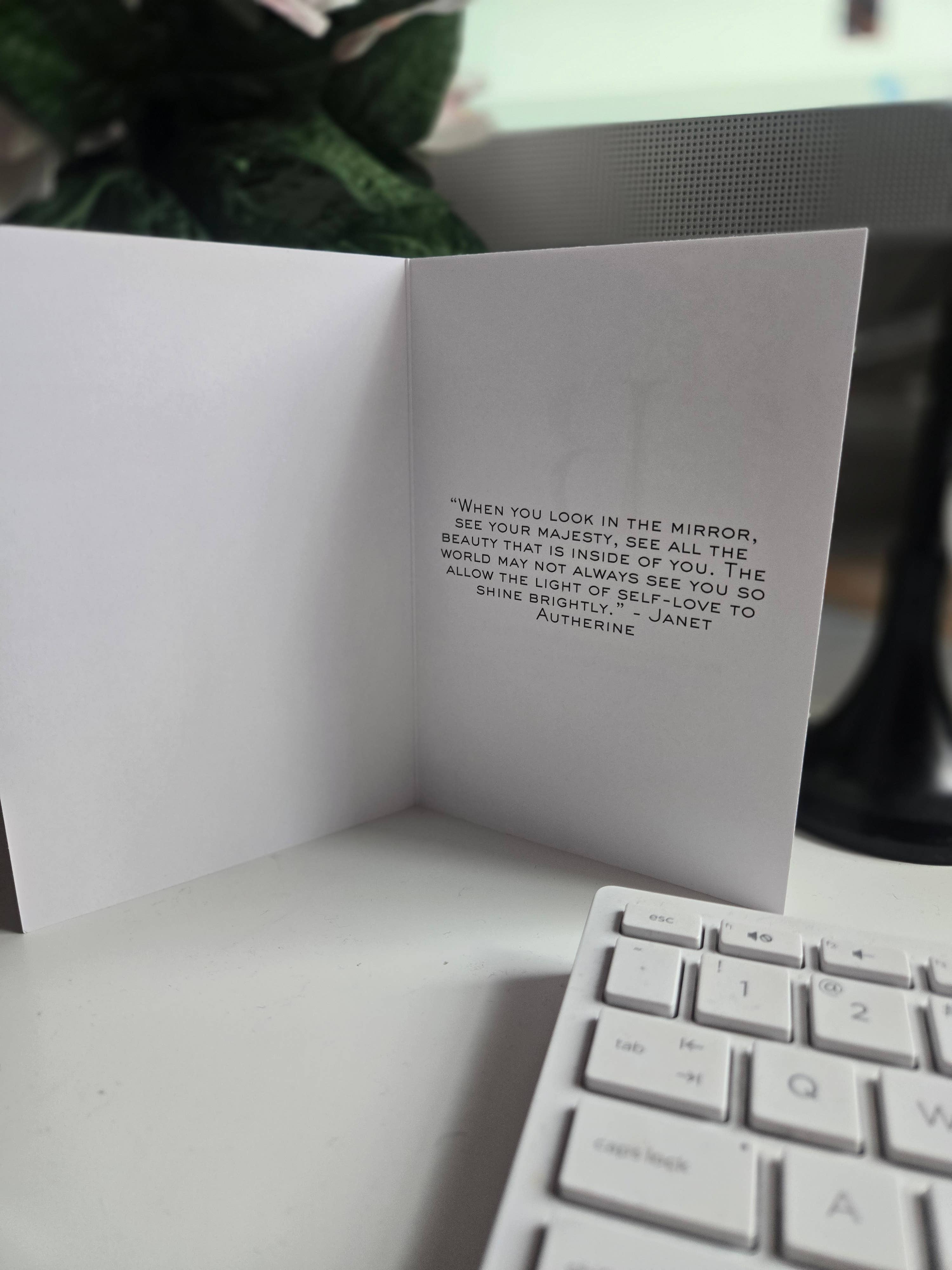 Blacartistry - Wholesale Everyday Greeting Card - Nadeshiko1